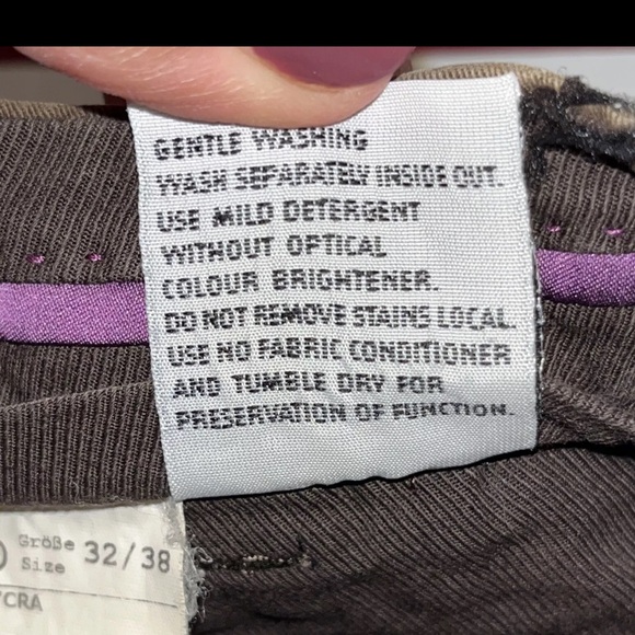 Hiltl Olive green PANTS Mens 32 SHORT LEGS German Design ZE600 chino Cotton Pant - Picture 7 of 16